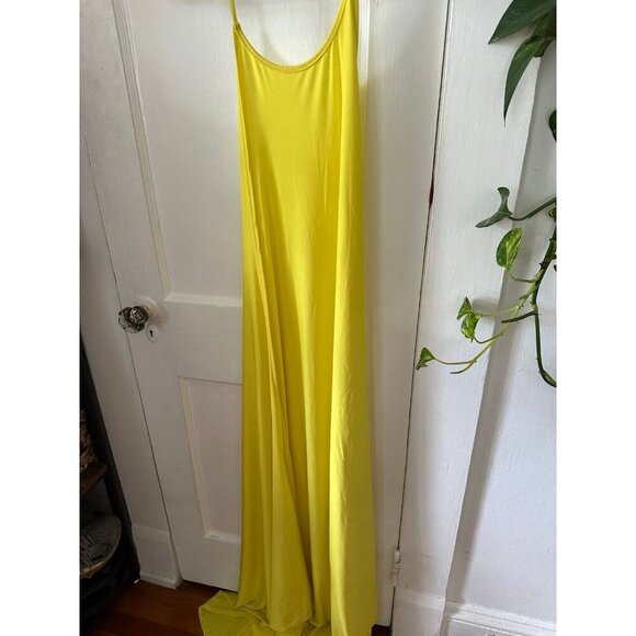 Women’s size large Yellow flow dress - Picture 2 of 11